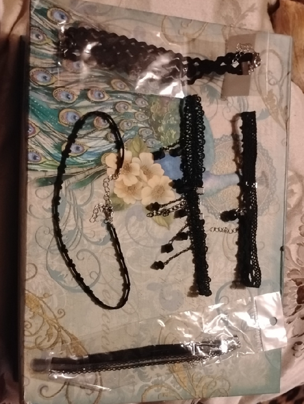 Variety Of 5 Choker Necklaces